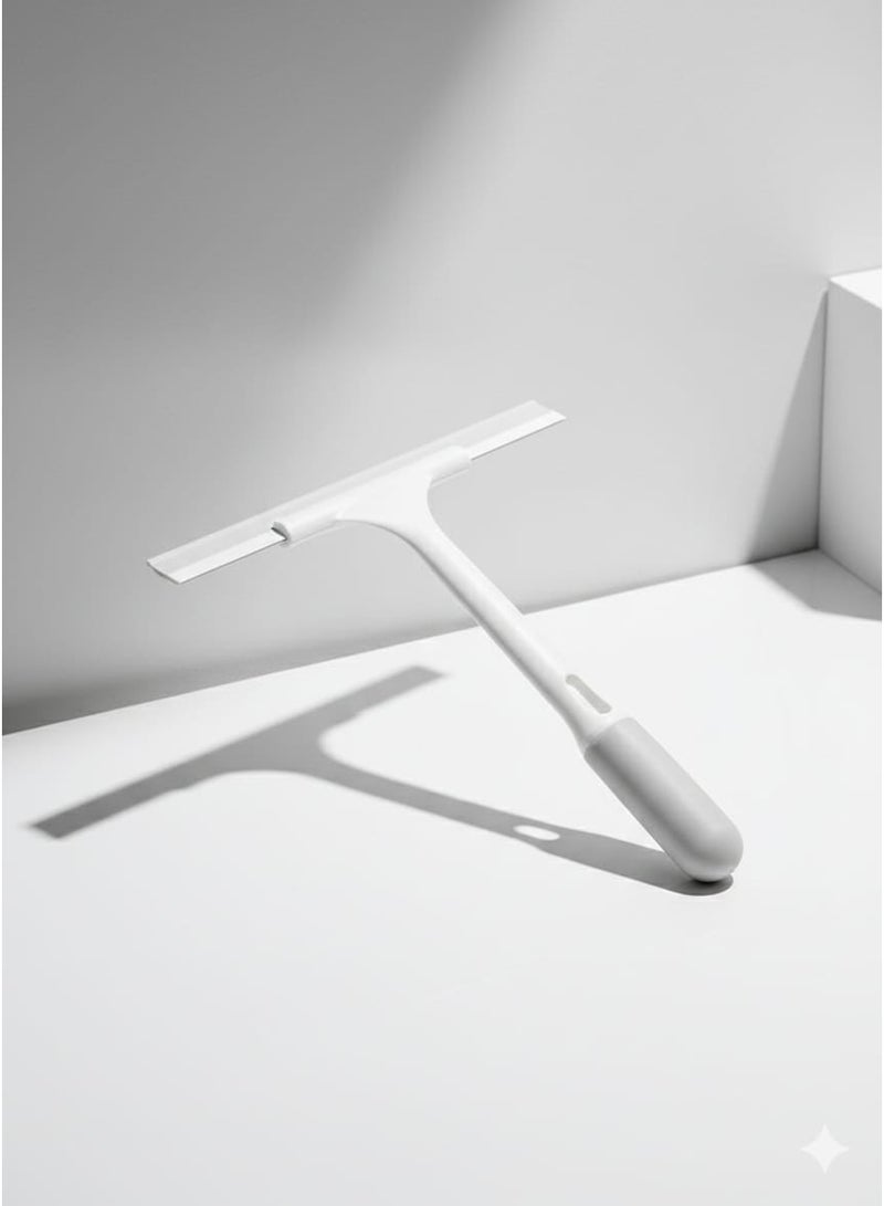 ممسحة زجاج وشبابيك بمقبض مريح – كسّاحة سيليكون قابلة للفصل لتنظيف النوافذ والمرايات بدون خطوط - Image 1